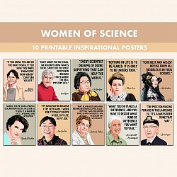 Positive Posters, Women of Science